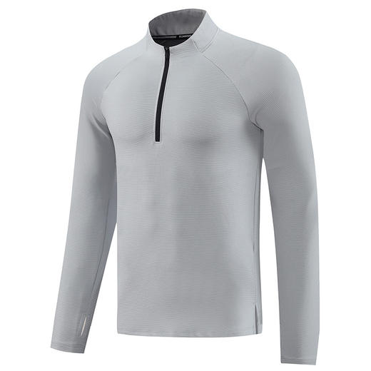 跃牌【PF系列】新款秋冬半拉链速干长袖速干衣男运动上衣T恤CXM24703 商品图4