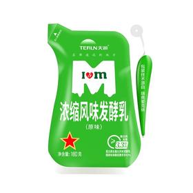 天润 原味浓缩风味发酵乳 180g/袋