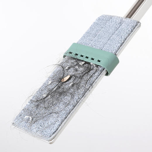 【批发】美丽雅平板拖把省力推水拖把家用一拖净免手洗懒人墩布32cm共2布 商品图2