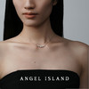ANGEL ISLAND 「星河」纯银微笑锆石项链 商品缩略图5