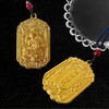 【高端大气】古法吃金兽吊坠饰品 时尚霸气纯黄金色吊坠-#XA 商品缩略图0