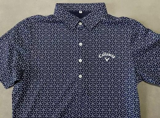 callaway高尔夫翻领防晒透气POLO男士T恤 商品图4