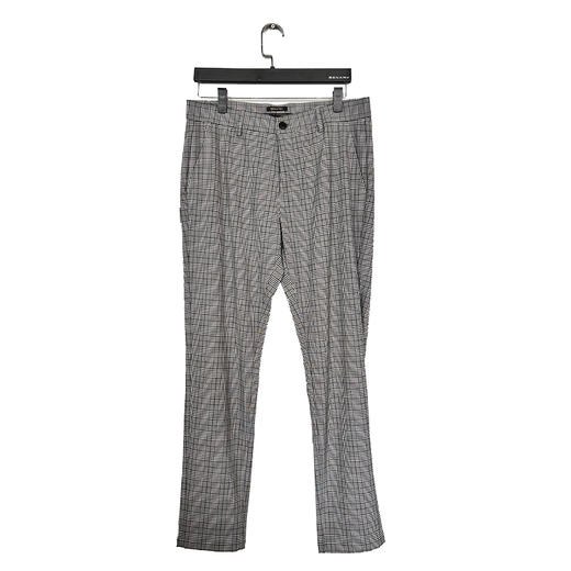 贝纳川同情细格纹男士西裤休闲裤120432023118 商品图0