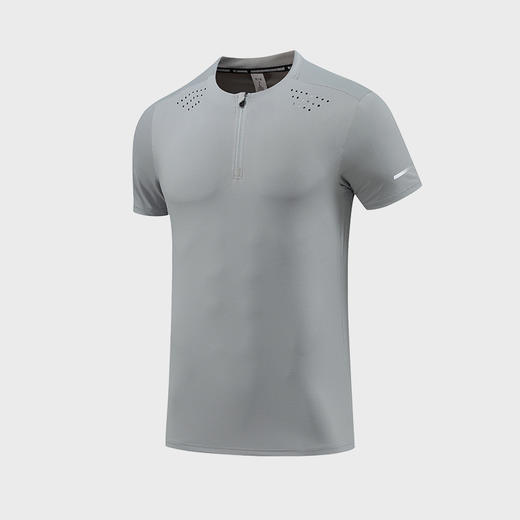 跃牌【PF系列】夏季薄款健身冰丝速干衣马拉松跑步透气开孔排汗圆领T恤MT24102 商品图1