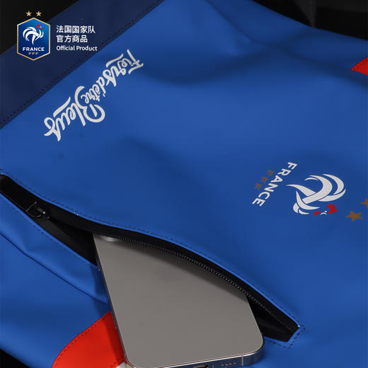 【官方正版】法国国家队丨队徽PU皮双肩包足球迷质感商务背包 商品图2