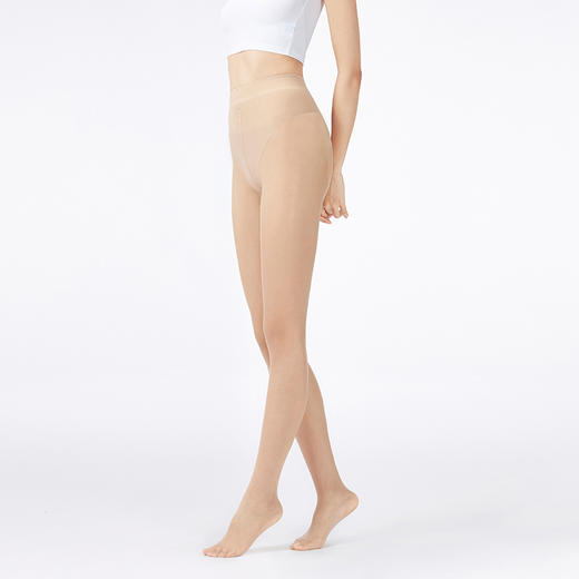 都市丽人连裤袜薄锦纶健康养护防晒猫爪袜丝袜LGH3A1 商品图4