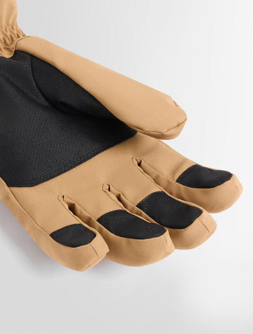 Fusalp - PEAK - Chino/Noir - 男装 - 滑雪手套 - 卡其色/黑色 商品图2