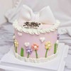 【迷你蛋糕】碎花蝴蝶结 商品缩略图1