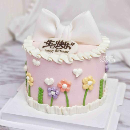 【迷你蛋糕】碎花蝴蝶结 商品图1