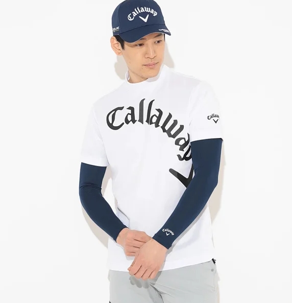 日本Callaway高尔夫冰袖 男女均码 UPF50防晒吸汗速干
