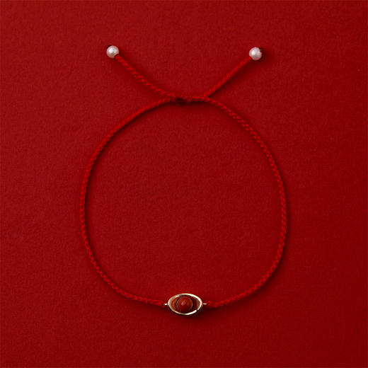 pearl moments  日富一日 小元宝（南红）红绳 商品图0