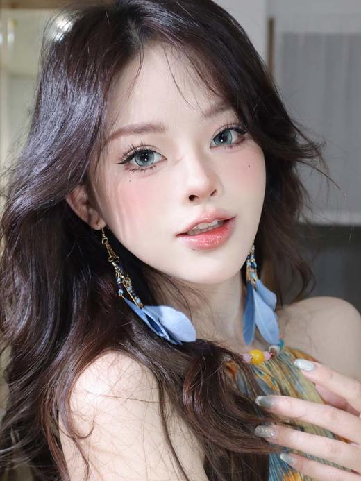 loveiikira 半年抛美瞳 铃香幽兰 直径14.5mm着色13.9mm 商品图6