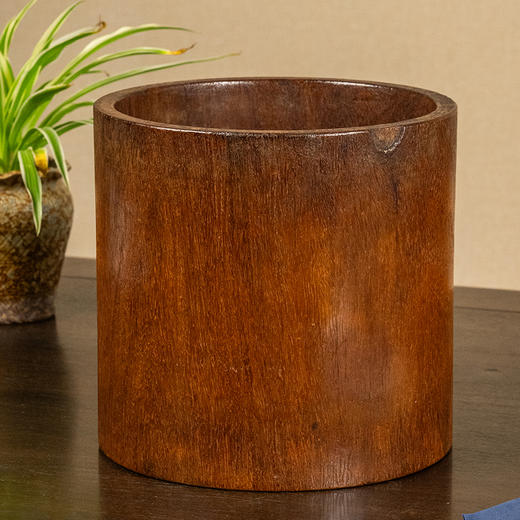 清早期 黄花梨素工笔海 商品图0