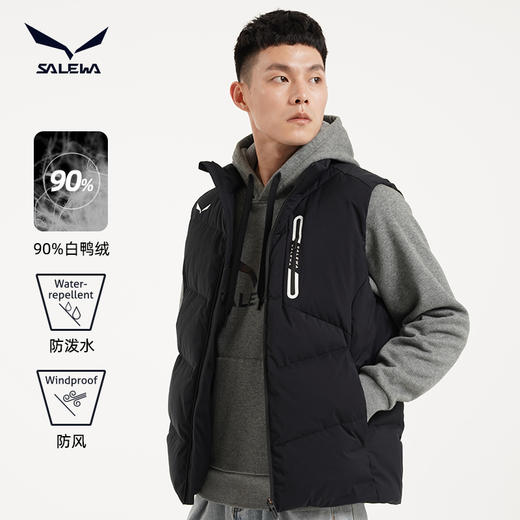 SALEWA|男式羽绒马甲 SWAFI91027 商品图0