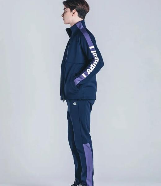 Admiral 男士 徽标印花 透气舒适 运动休闲 针织松紧腰长裤 商品图3