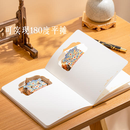 【故宫文具】凤冠立体纸雕本有凤来仪本子博物馆文创笔记本 商品图3