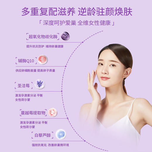 skyoo美国原装进口肌醇护巢丸呵护女性健康【1357】 商品图5