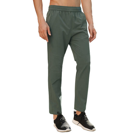 跃牌【PF系列】秋季男运动裤修身直筒弹力登山布户外休闲长裤运动裤男62316 商品图2