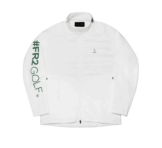 日系潮牌#FR2 GOLF高尔夫男士 冬季弹力尼龙徽标拼接薄绒夹克外套 商品图0