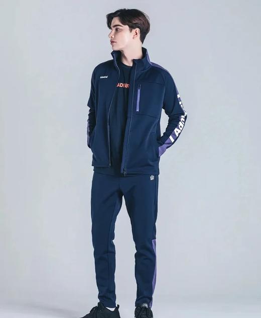 Admiral 男士 徽标印花 透气舒适 运动休闲 针织松紧腰长裤 商品图1