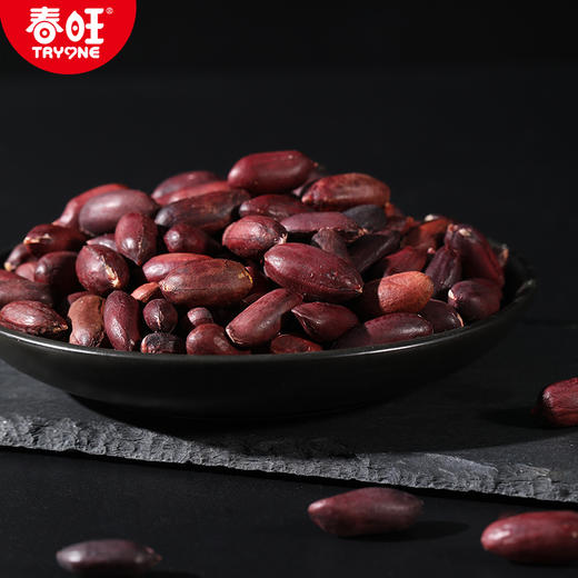 春旺山东大花生富硒黑花生礼盒52克*12罐 商品图1