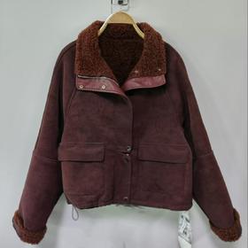 NB毛领长袖外套 冬季 010814544001