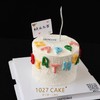 1027CAKE |  ins风 极简 happybirthday 商品缩略图1