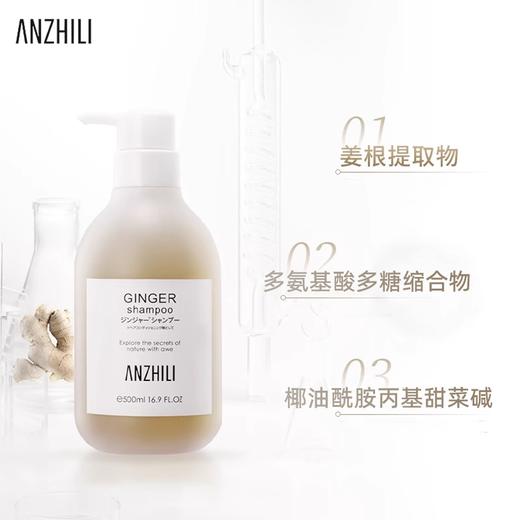 安芝莉 生姜自然修护洗发水 500ml 商品图1