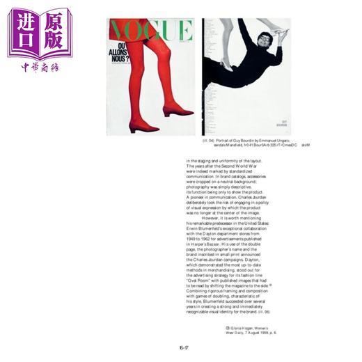 【中商原版】Guy Bourdin for Charles Jourdan 进口艺术 时尚摄影师盖 伯丁镜头下的Charles Jourdan 商品图2
