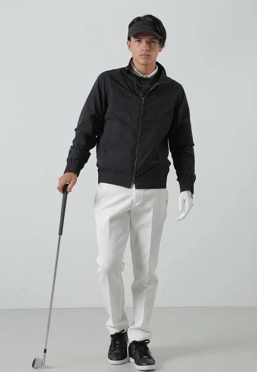 St ANDREWS 高尔夫男士 千鸟格提花弹力修身长裤 商品图1