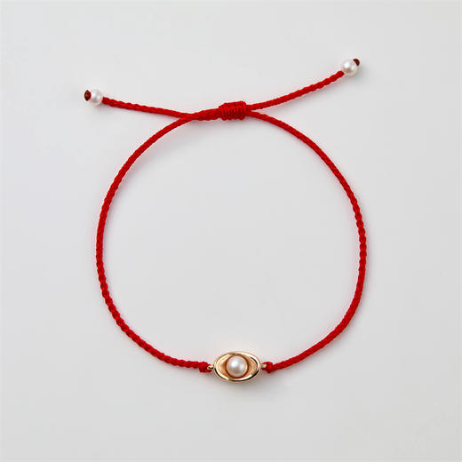 pearl moments珍刻  日富一日 小元宝（珍珠）红绳 商品图1