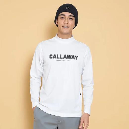 Callaway卡拉威24秋冬高尔夫男士弹力光滑半高领内搭简约舒适长袖 商品图4