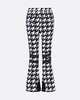 Perfect Moment - Aurora High Waist Flare Pant - Houndstooth-Black/Snow White - 女装 - 滑雪裤 - 千鸟格-黑色/白色 商品缩略图0