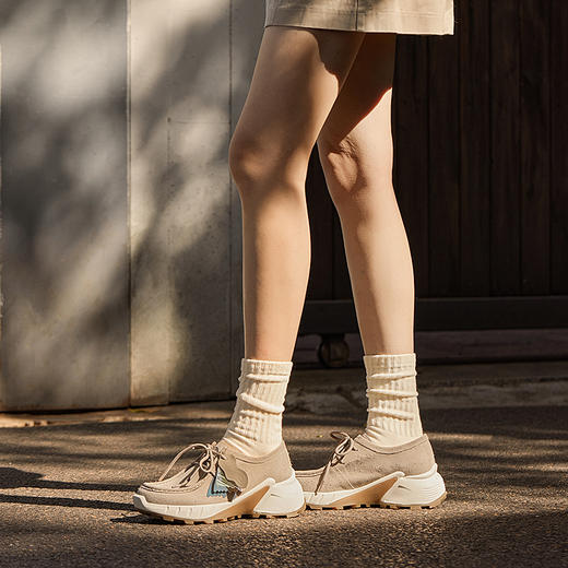 【Chic°主题款】千百度厚底袋鼠鞋时尚休闲鞋女春季百搭防滑鞋A24415411 商品图2