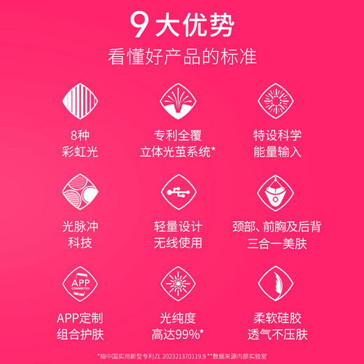 FAQ 芙颜珂御颜鎏光美颈仪 光子嫩肤仪大排灯 商品图4