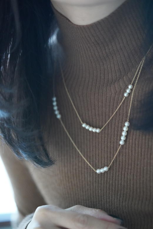 Akoya项链「定制双层项链」 商品图1