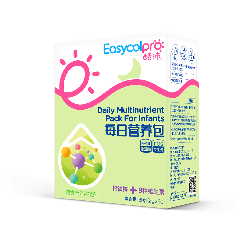 【每日营养包 】 酷沛婴幼儿童宝宝钙铁锌维生素12种综合营养辅食包