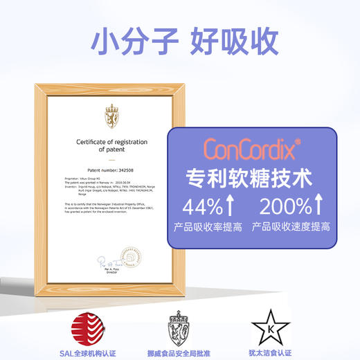 【保税】挪威Hurra接骨木精华维生素 VC 葡聚糖果冻 27粒 商品图1