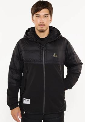 PING 金标系列 高尔夫男士 全向弹力防撕裂 双拉链保暖连帽衫外套