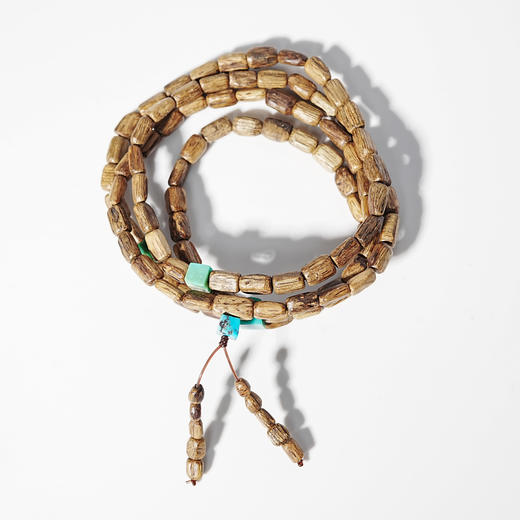 【孤品】达拉干随行配饰珠链（佩珠：天然原矿绿松） 商品图3