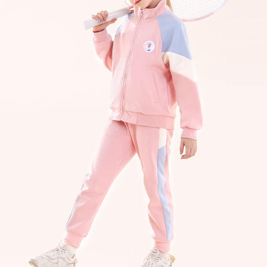 裁缝学苑TQ139女童运动套装纸样儿童新款休闲裤子外套童装两件套样板 商品图3