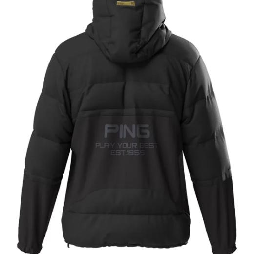 PING 金标系列 高尔夫男士 全向弹力防撕裂 双拉链保暖连帽衫外套 商品图3
