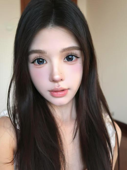 【大直径半年抛】WECUTE-泡泡墨蓝-14.5mm【半年抛 度数0-800度 无525/575】 商品图4