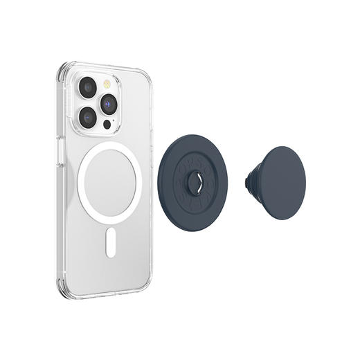 【经典纯色系列·向山野】松针蓝·MagSafe支架 MAGSAFE磁吸手机气囊支架 Round圆啪嗒系列 商品图2