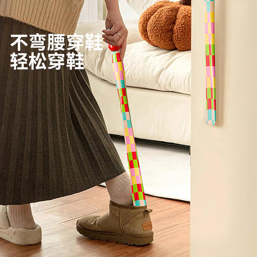 摩登主妇鞋拔子长柄家用小巧孕妇老人不弯腰提鞋高档轻奢穿鞋神器 商品图4