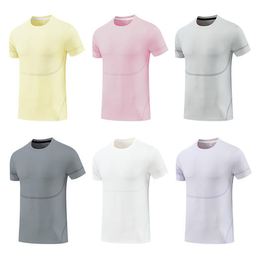 跃牌【PF系列】2025新款夏季冰丝短袖T恤男61197 商品图3