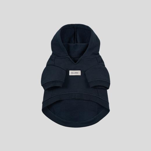 GOODBAI 花体太阳logo城市印花连帽套头宠物卫衣 商品图2