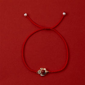 pearl moments  年年有鱼 小鱼儿（南红）红绳