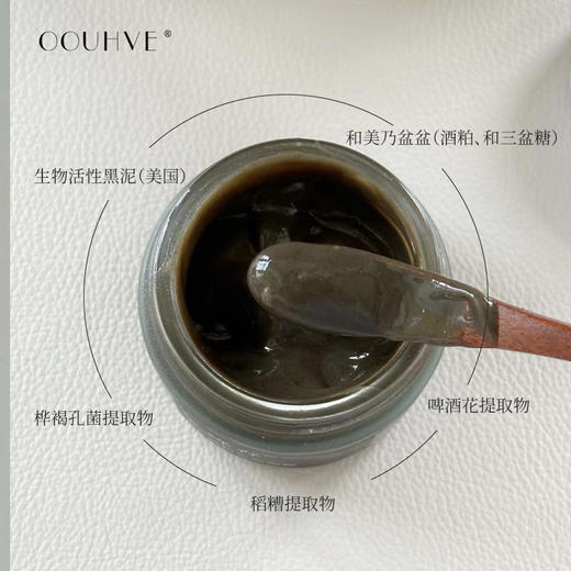 东欧酒粕黑泥净毛孔面膜50g黑头白头闭口油脂疏通老废角质 商品图1