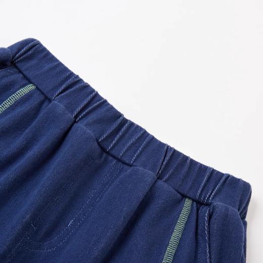 【秒】【MQD】童装男小童针织牛仔裤秋装新款儿童宽松束脚裤宝宝长裤 商品图2